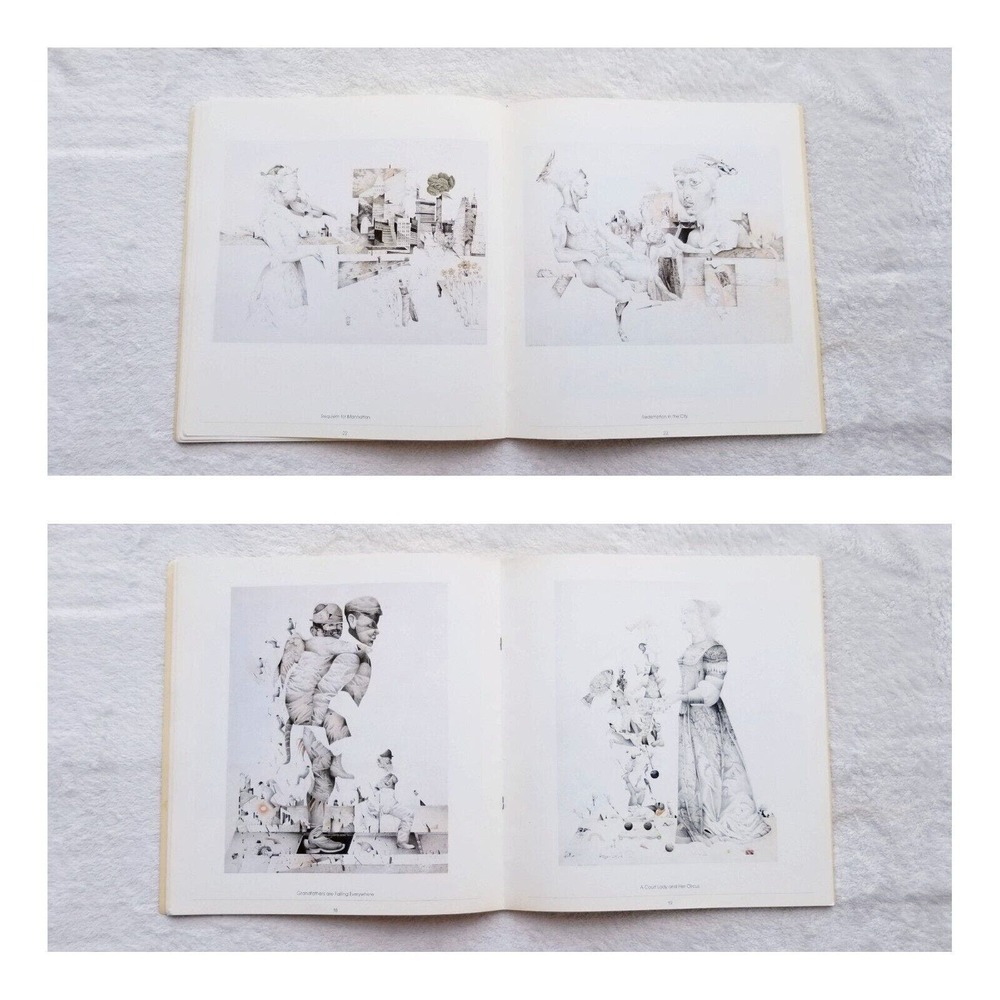 BOOK ESTHER WARKOV RECENT DRAWINGS COLLECTIBLE ART CANADA 1ST EDITION SOFTCOVER - Picture 3 of 9